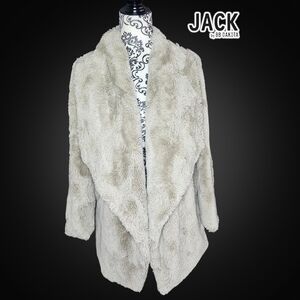 JACK BY BB DAKOTA Open Front Teddy Jacket - XSmall